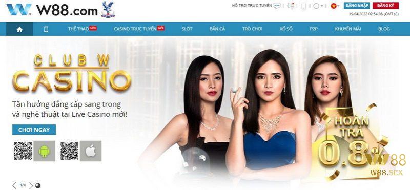 Giới thiệu Club W Casino W88